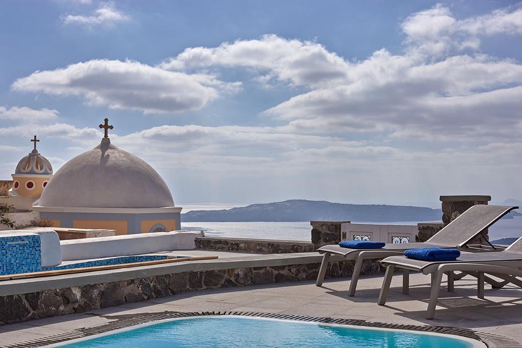 Villa Dakoronia Fira  Exteriér fotografie